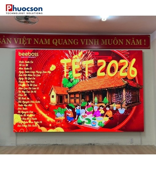 MÀN HÌNH LED P2.5 TRONG NHÀ – TIỂU HỌC VÕ THỊ SÁU